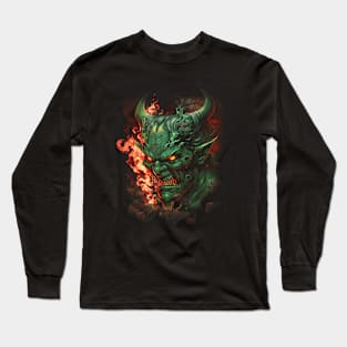 The Cursed of Demon - FireEyes Long Sleeve T-Shirt